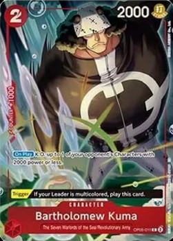 Bartholomew Kuma (Seven Warlords of the Sea Binder Set)