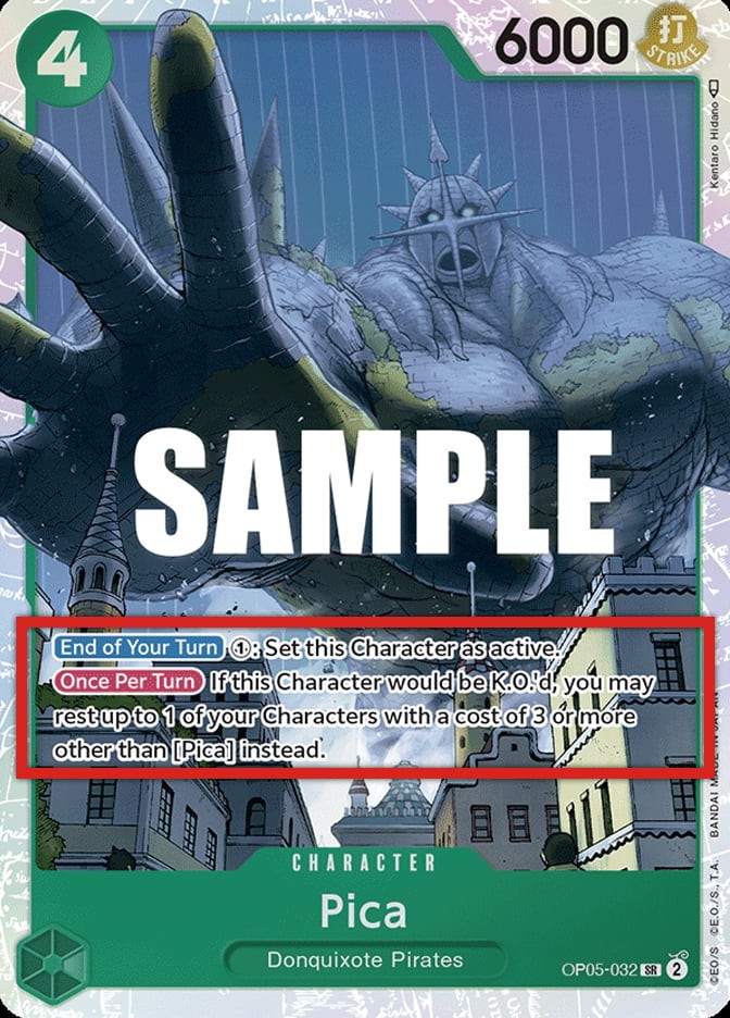 Pica (Pre-Errata Card | "Up to")