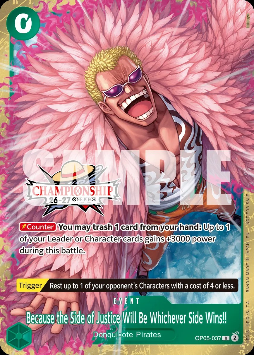 Because the Side of Justice Will Be Whichever Side Wins!! (Championship 26-27 | Celebration Pack)