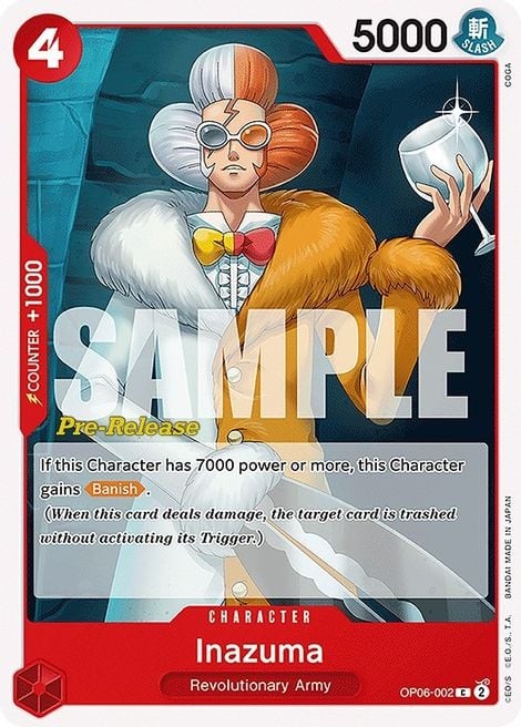 Inazuma (Pre-Release Stamp)