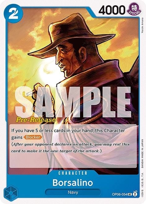 Borsalino (Pre-Release Stamp)