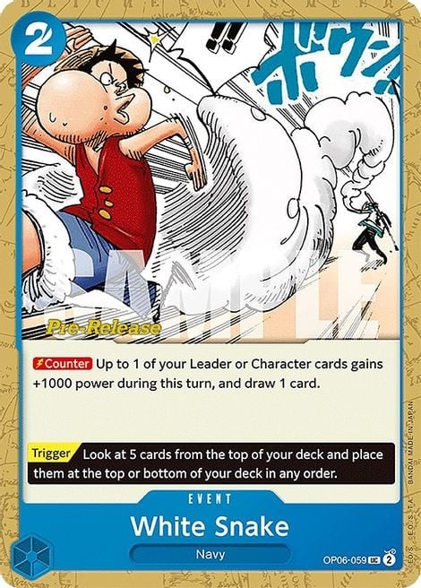 White Snake (Pre-Release Stamp)