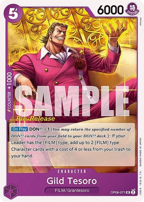 Gild Tesoro (Pre-Release Stamp)