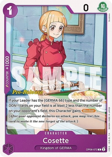 Cosette (Pre-Release Stamp)
