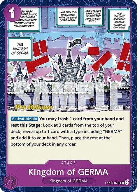 Kingdom of GERMA (Pre-Release Stamp)