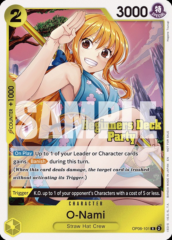 O-Nami (Beginners Deck Party)