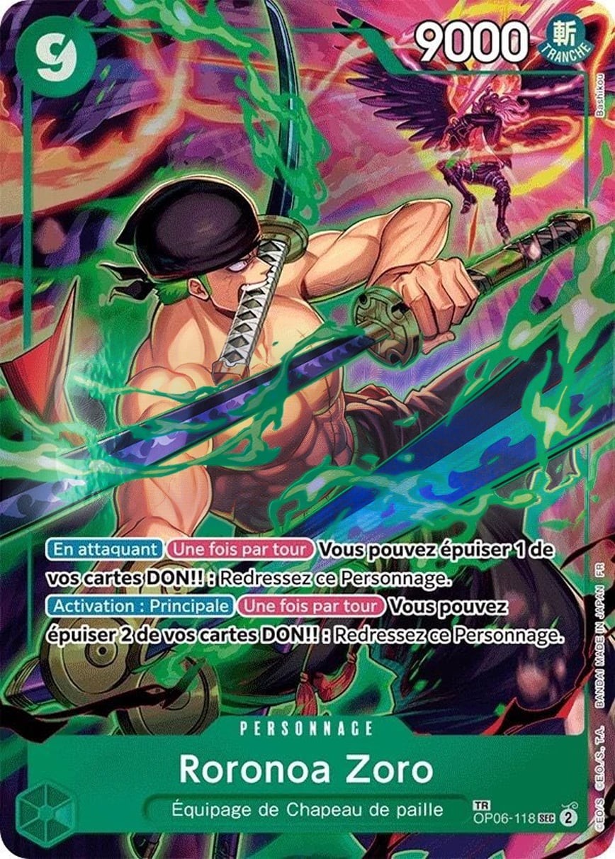 Roronoa Zoro (Treasure Rare | French Exclusive)