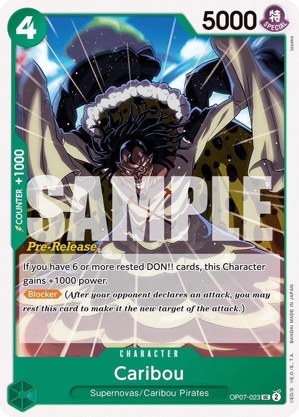 Caribou (Pre-Release Stamp)