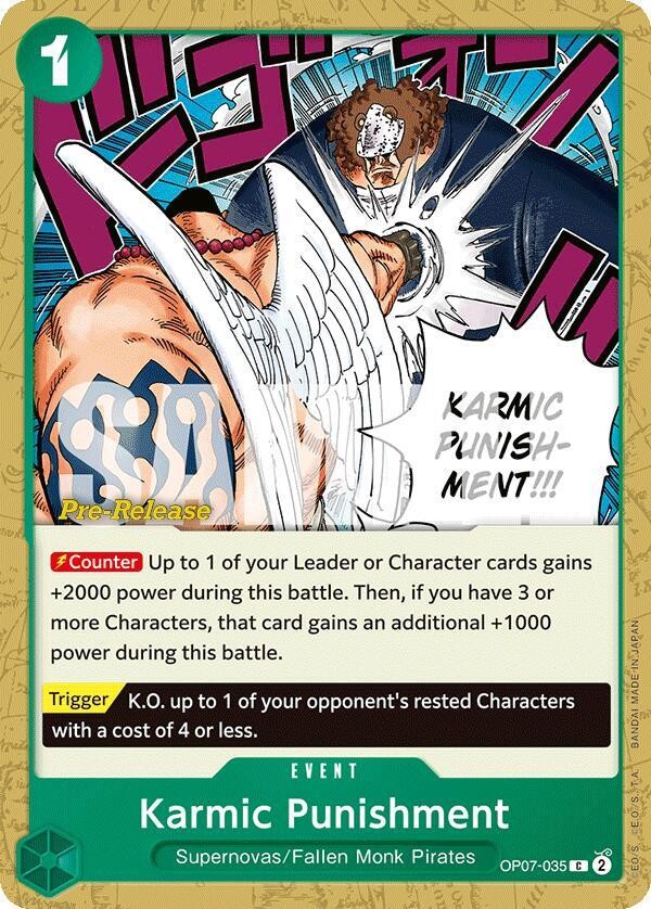 Karmic Punishment (Pre-Release Stamp)