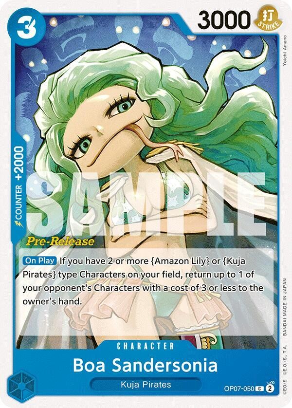 Boa Sandersonia (Pre-Release Stamp)