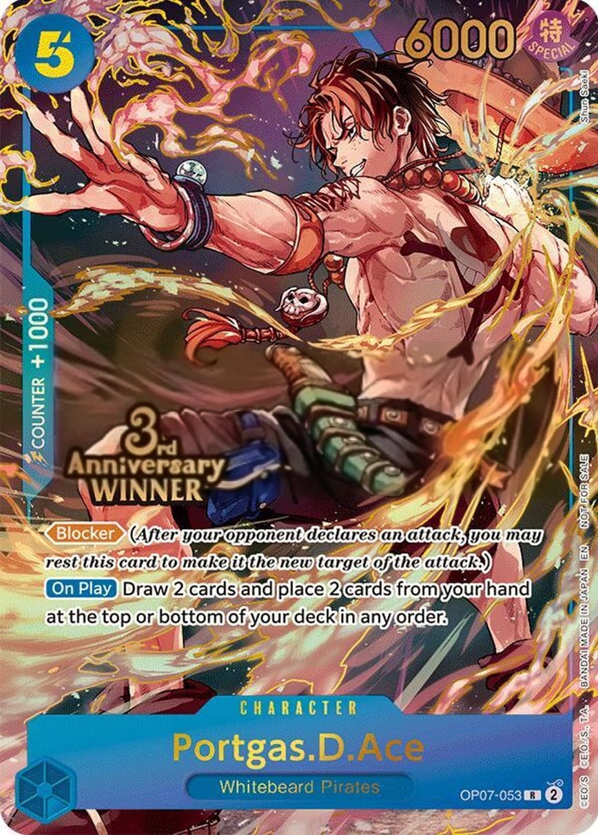 Portgas D. Ace (3rd Anniversary Winner)