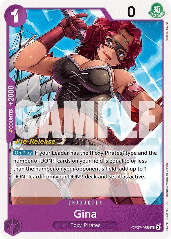 Gina (Pre-Release Stamp)