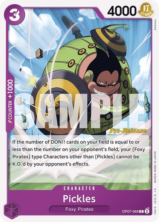 Pickles (Pre-Release Stamp)
