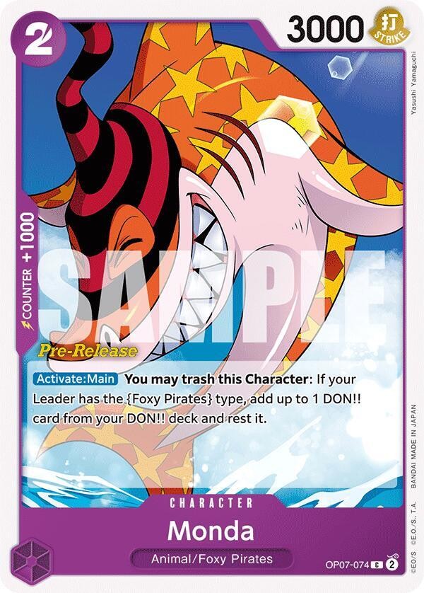 Monda (Pre-Release Stamp)
