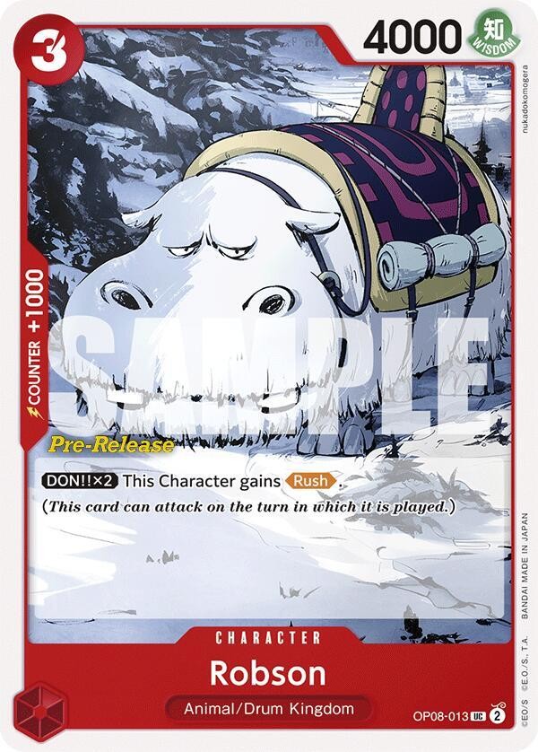 Robson (Pre-Release Stamp)