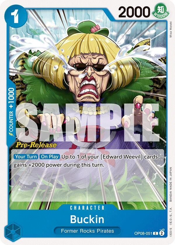 Buckin (Pre-Release Stamp)