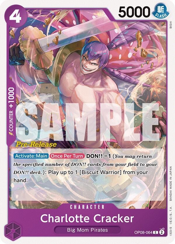 Charlotte Cracker (Pre-Release Stamp)