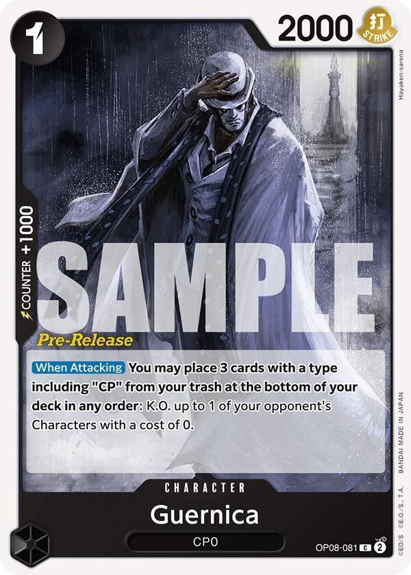 Guernica (Pre-Release Stamp)