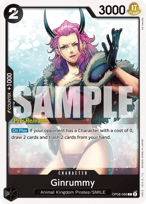 Ginrummy (Pre-Release Stamp)