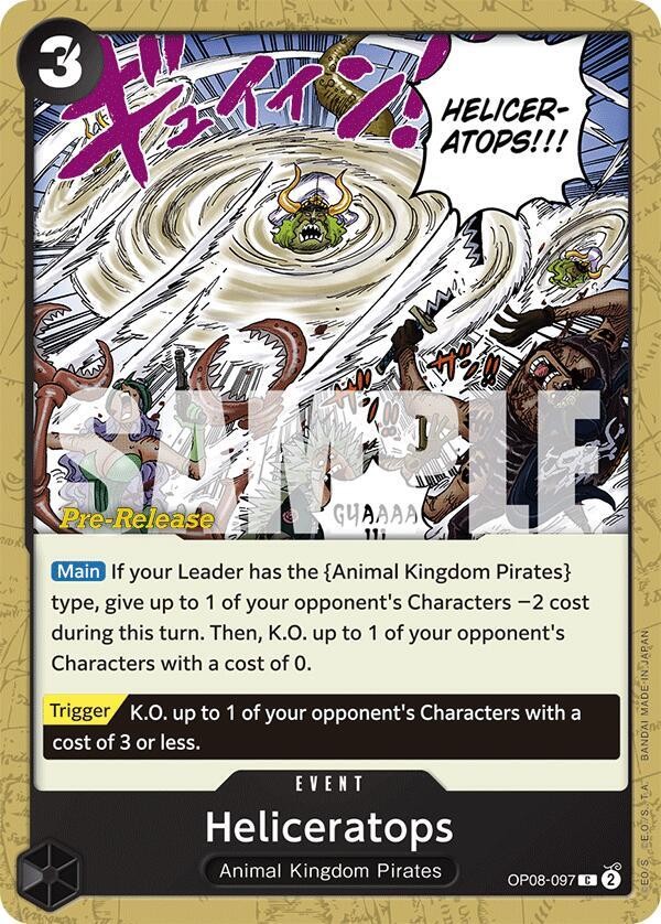 Heliceratops (Pre-Release Stamp)