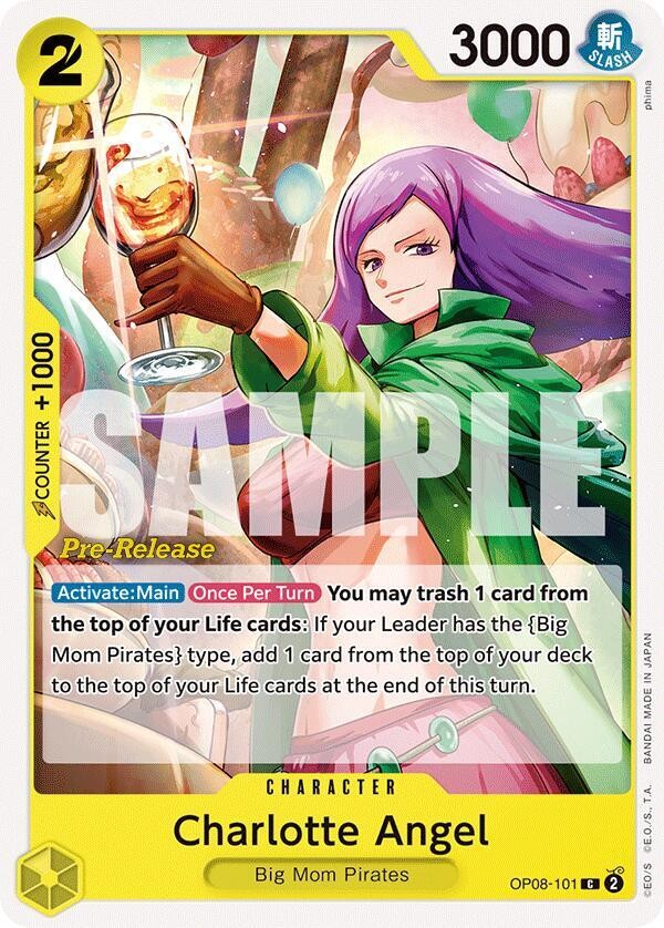 Charlotte Angel (Pre-Release Stamp)