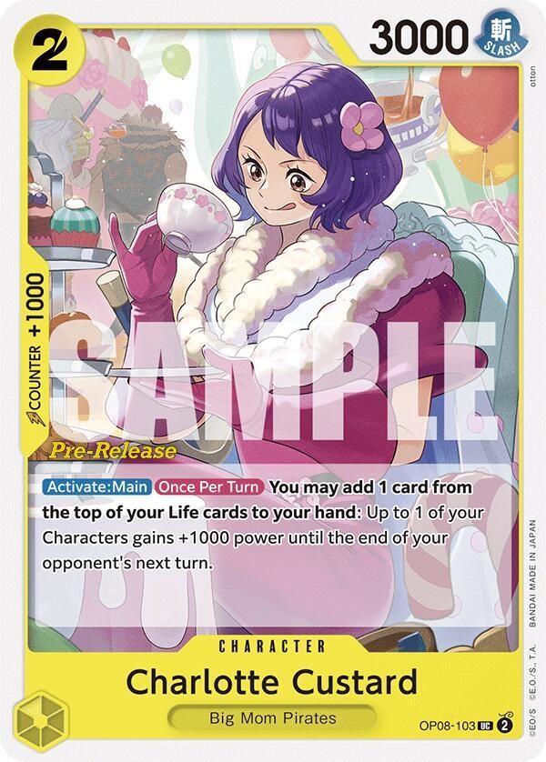 Charlotte Custard (Pre-Release Stamp)