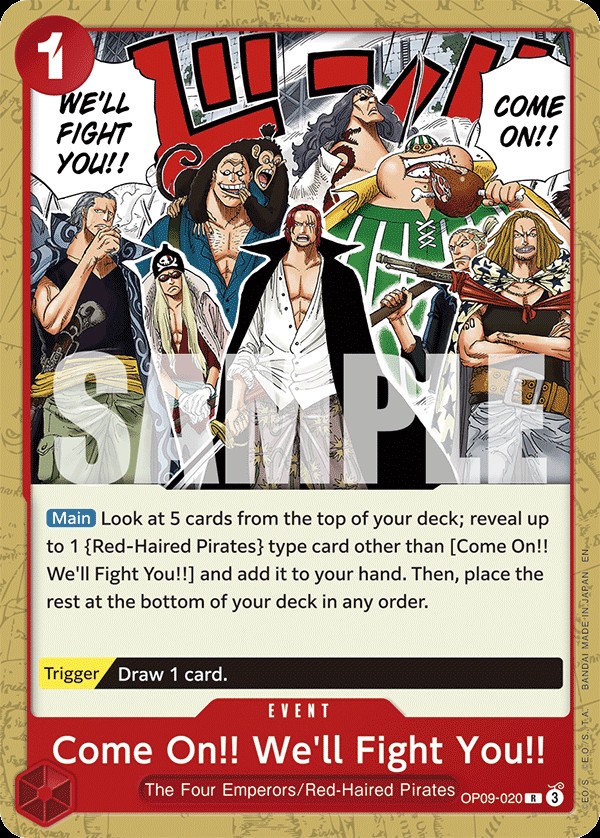 Come On!! We'll Fight You!!