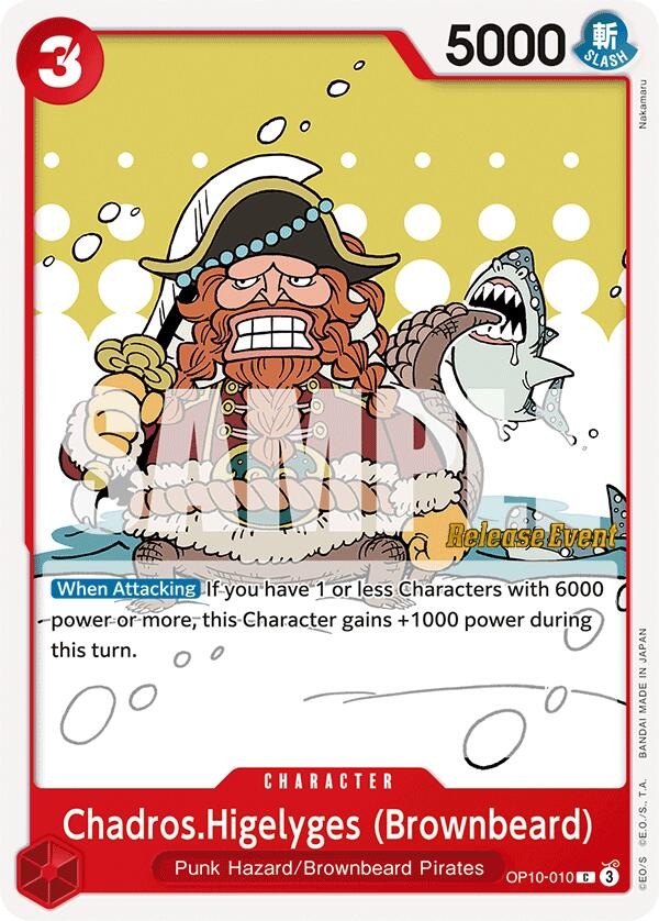 Chadros Higelyges (Brownbeard) (Pre-Release Stamp)
