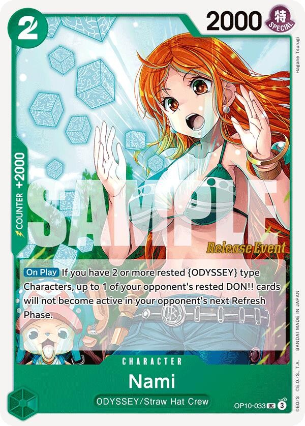 Nami (Pre-Release Stamp)
