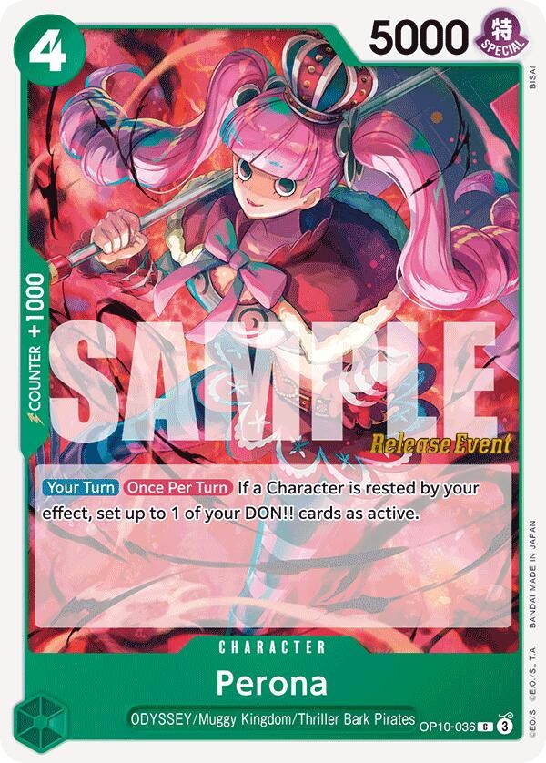 Perona (Pre-Release Stamp)