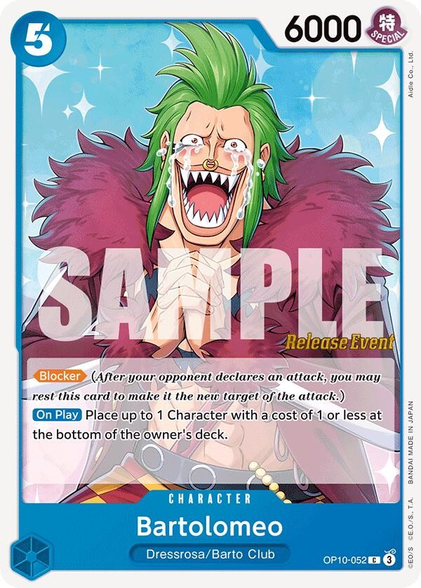 Bartolomeo (Pre-Release Stamp)