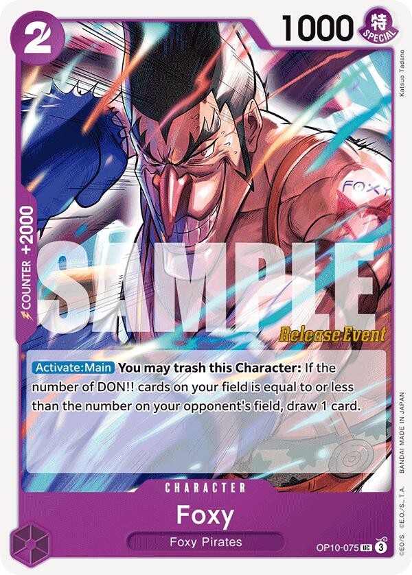 Foxy (Pre-Release Stamp)