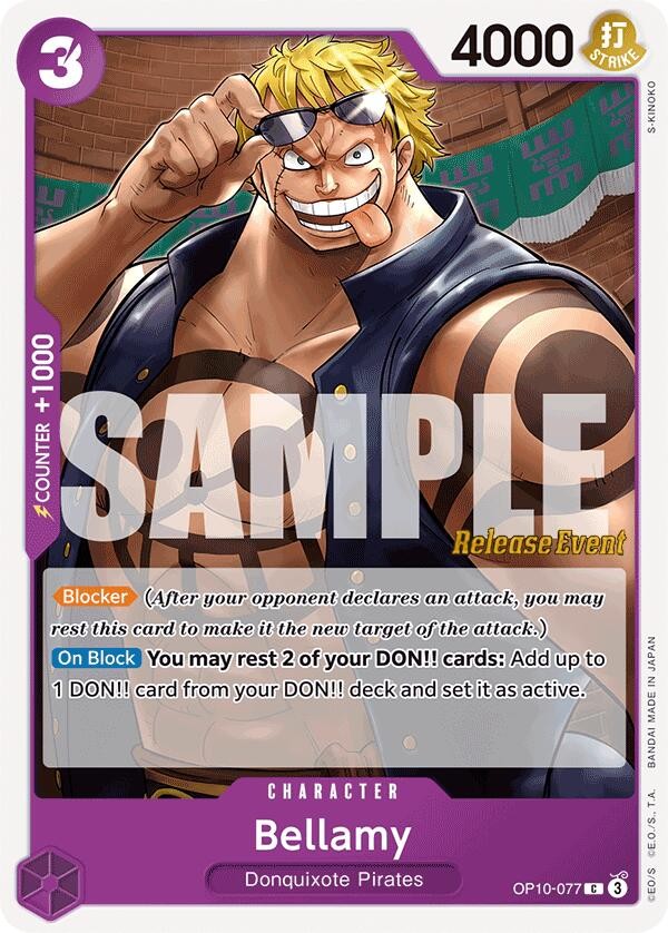 Bellamy (Pre-Release Stamp)