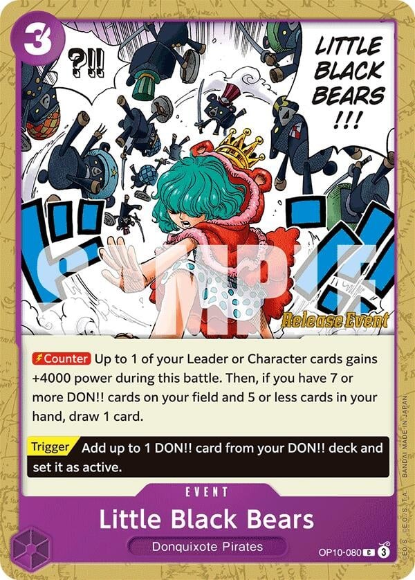 Little Black Bears (Pre-Release Stamp)