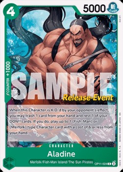 Aladine (Pre-Release Stamp)