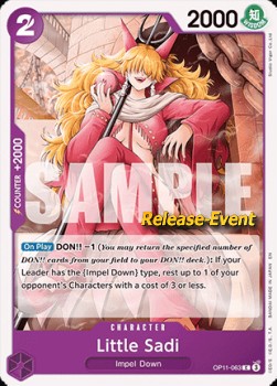 Little Sadi (Pre-Release Stamp)
