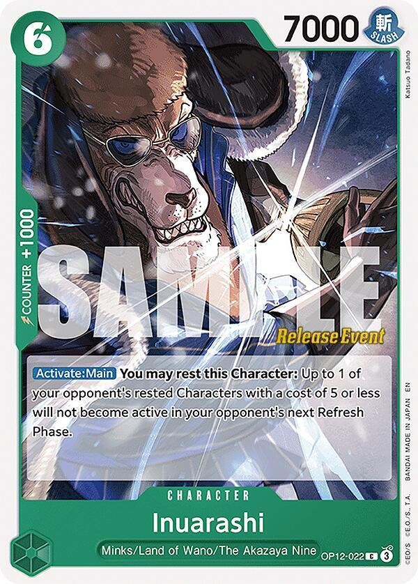 Inuarashi (Pre-Release Stamp)