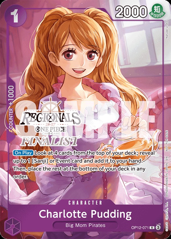 Charlotte Pudding (Regional Card Set 26-27 Vol.1 | Finalist)