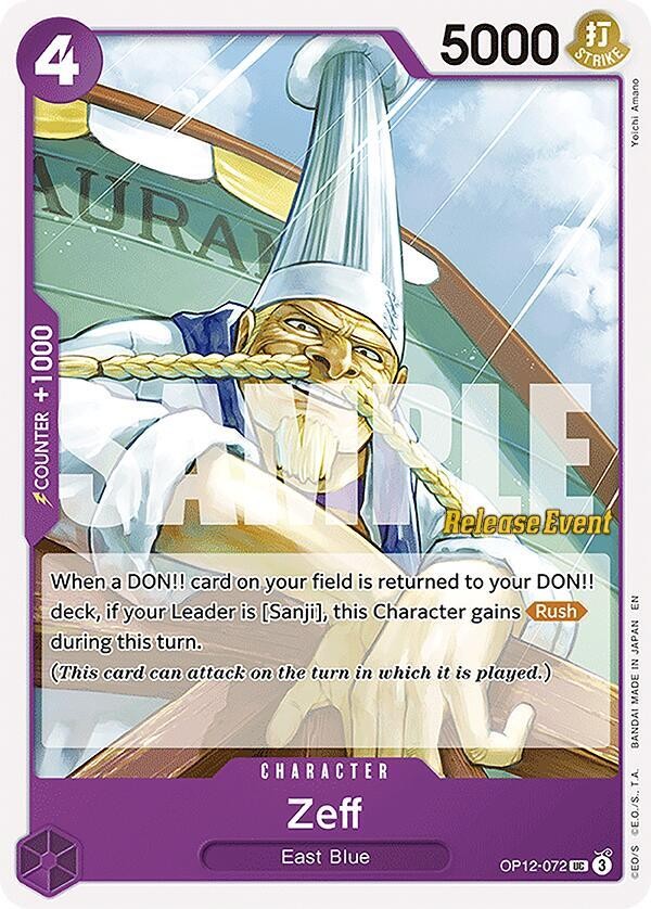 Zeff (Pre-Release Stamp)