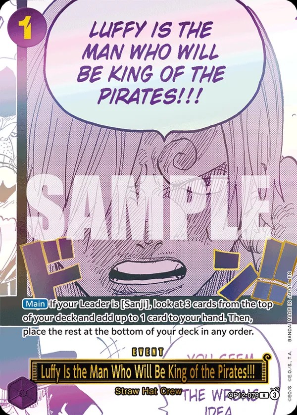 Luffy Is the Man Who Will Be King of the Pirates!!! (3rd Anniversary Set)