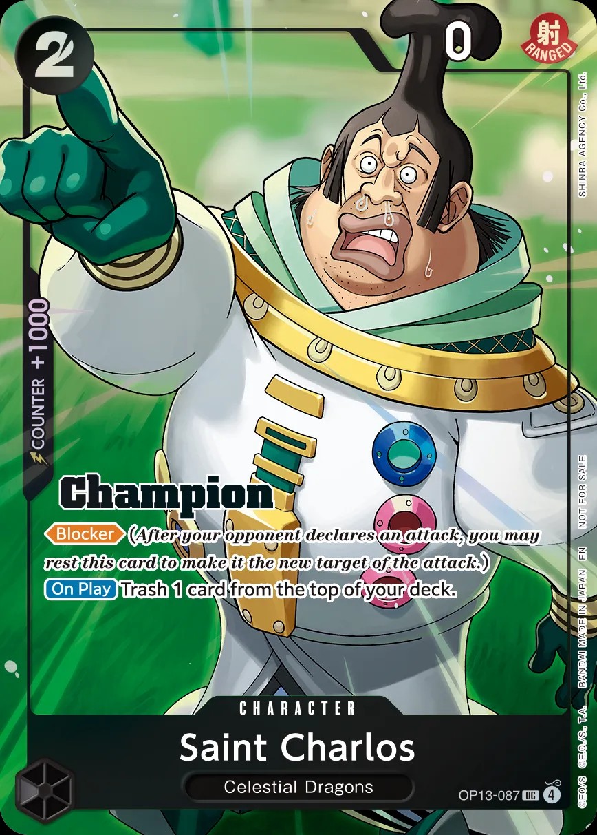 Saint Charlos (CS 26-27 | Winner Card Set Vol. 1)