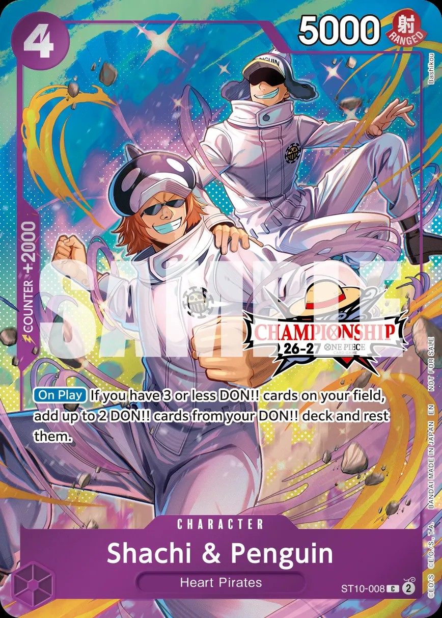 Shachi & Penguin (Championship 26-27 | Celebration Pack)