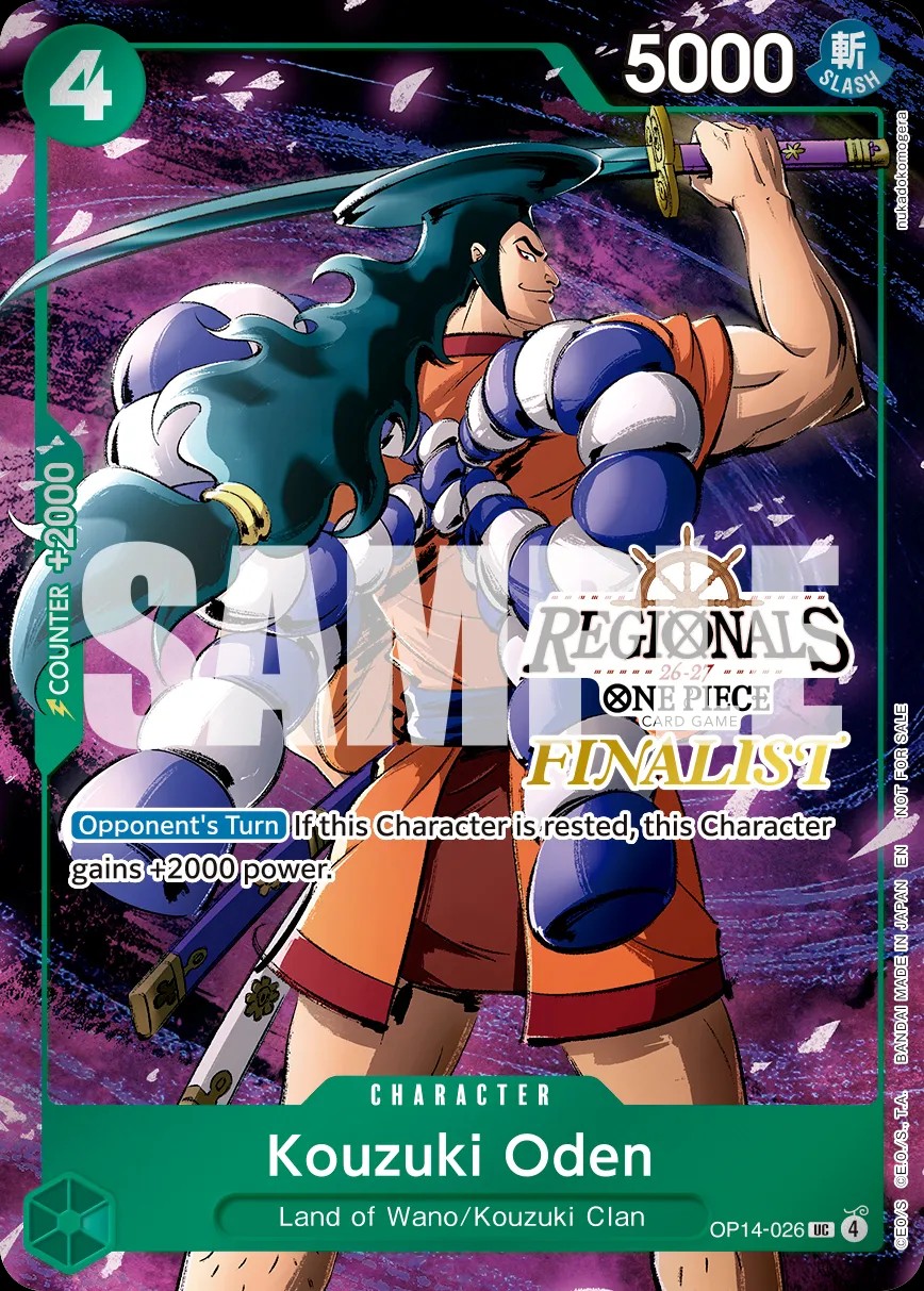 Kouzuki Oden (Regionals Finalist Card Set 26-27 Vol. 2)