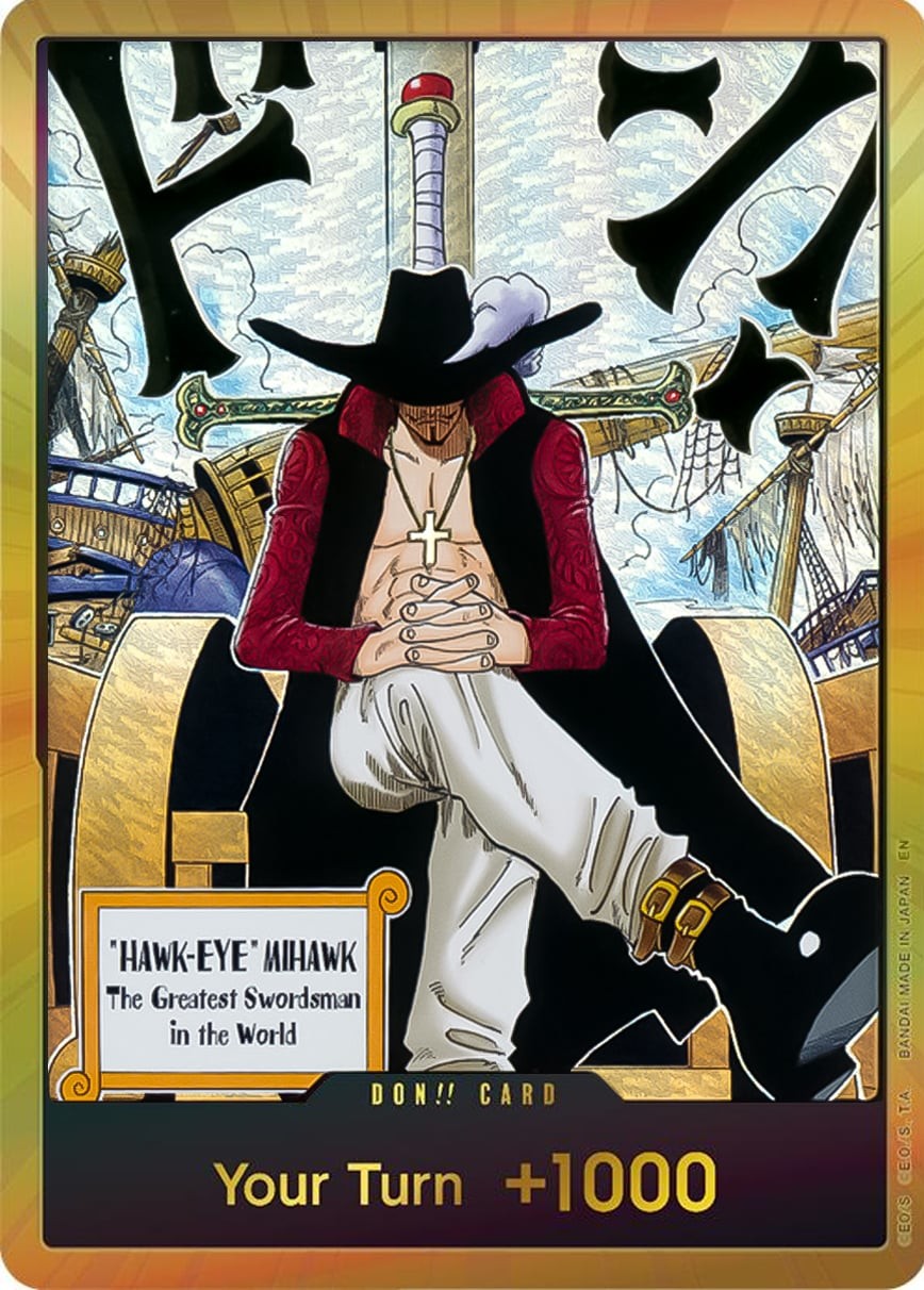 DON!! (Mihawk | Gold Foil)