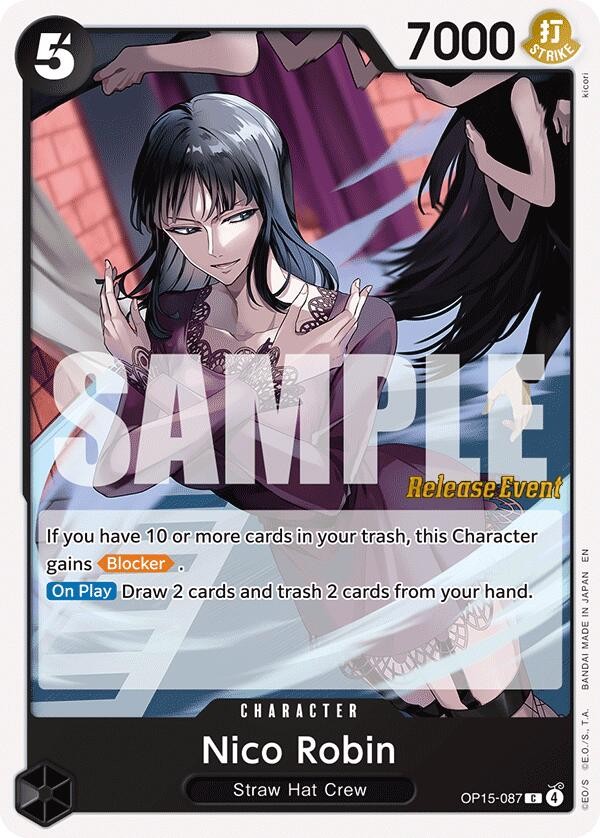 Nico Robin (Pre-Release Stamp)