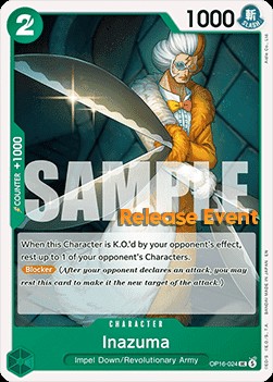 Inazuma (Pre-Release Stamp)