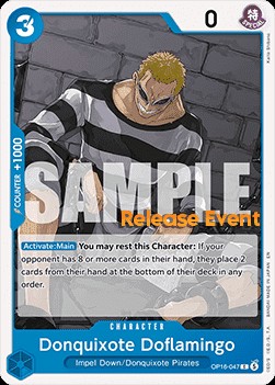 Donquixote Doflamingo (Pre-Release Stamp)