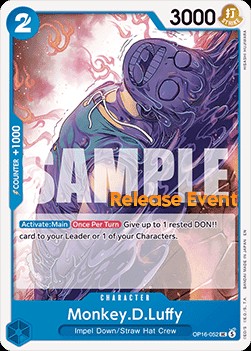 Monkey D. Luffy (Pre-Release Stamp)