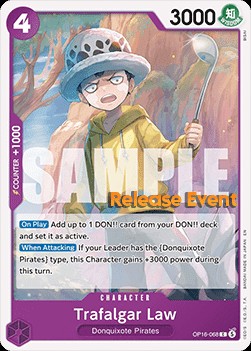 Trafalgar Law (Pre-Release Stamp)