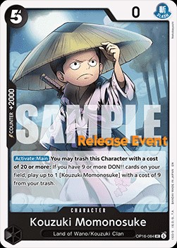 Kouzuki Momonosuke (Pre-Release Stamp)